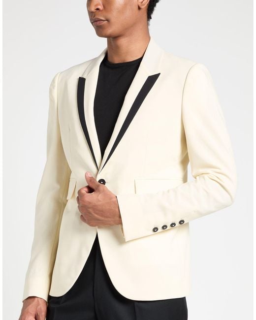 SAPIO Natural Wool Tuxedo Blazer Jacket for men