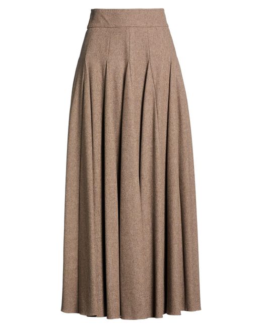 Max Mara Brown Maxi Skirt