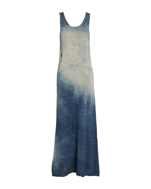 Roberto Collina Blue Maxi Dress