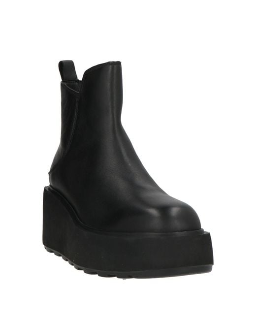 CafeNoir Black Ankle Boots