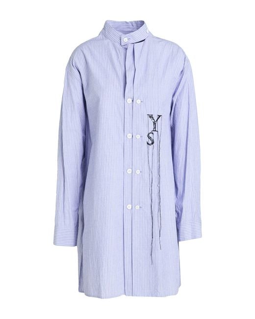 Y's Yohji Yamamoto Blue Shirt Cotton
