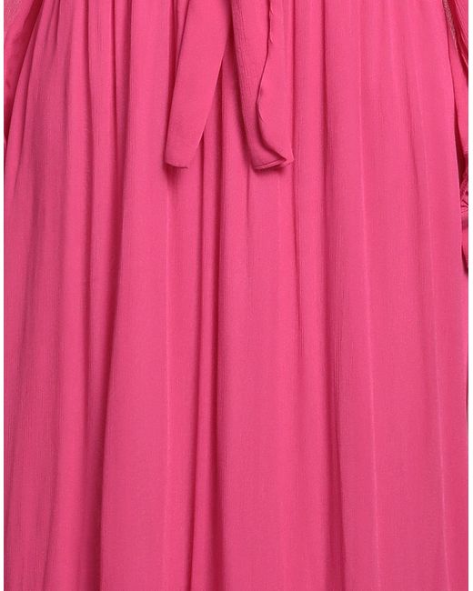 SIMONA CORSELLINI Pink Midi Dress