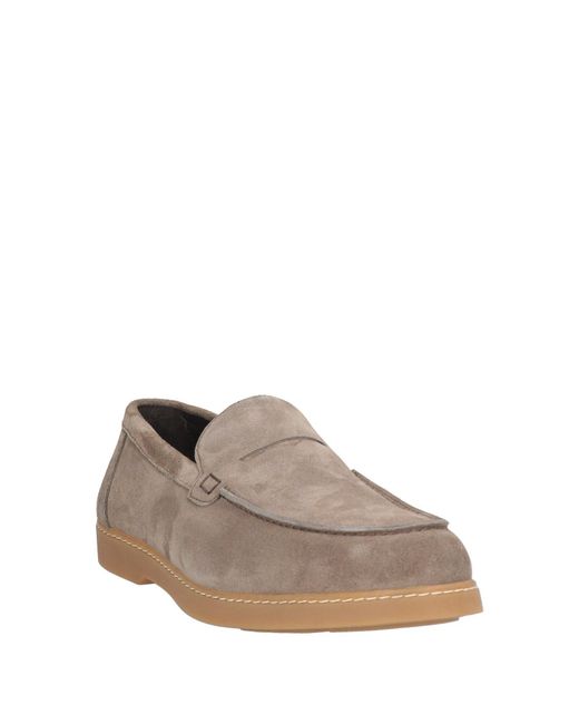 Doucal's Gray Loafers for men