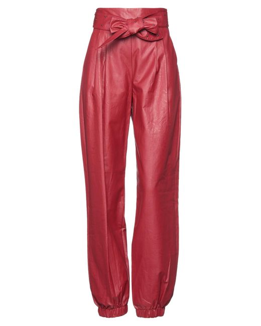 Gaelle Paris Red Pants