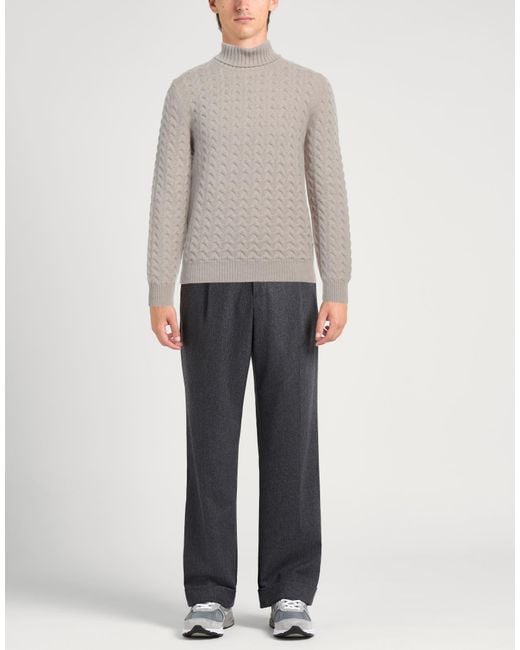 Fedeli Rollkragenpullover in Gray für Herren