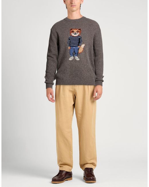 Pullover Maison Kitsuné de hombre de color Gray