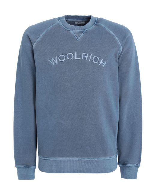 Woolrich Blue Sweatshirt for men