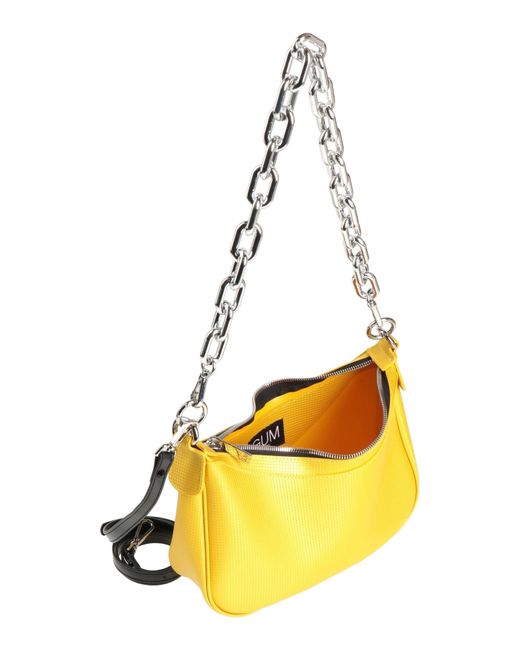 Gum Design Yellow Shoulder Bag