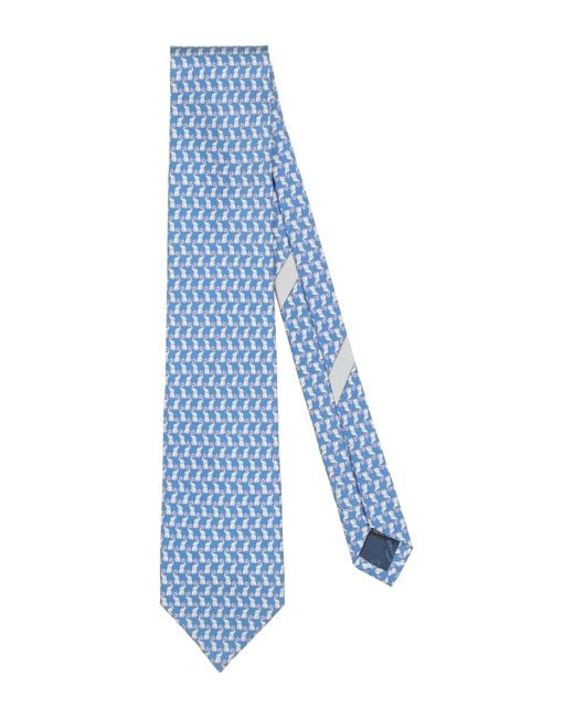 Cravatta E Papillon di Ferragamo in Blue da Uomo