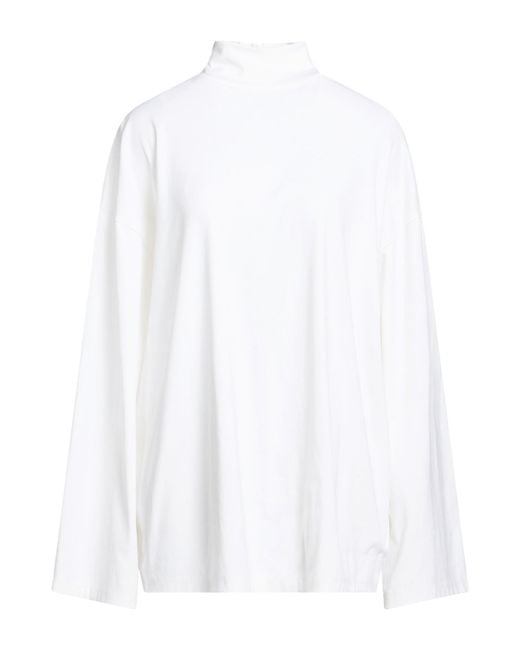 Wardrobe NYC White T-Shirt Polyamide, Elastane
