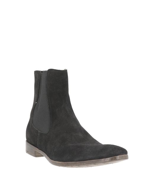 Premiata Black Ankle Boots Leather for men