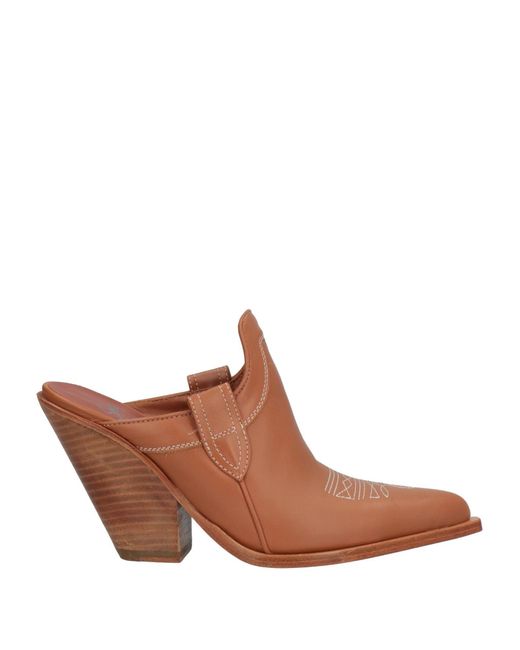 Sonora Boots Brown Mules & Clogs