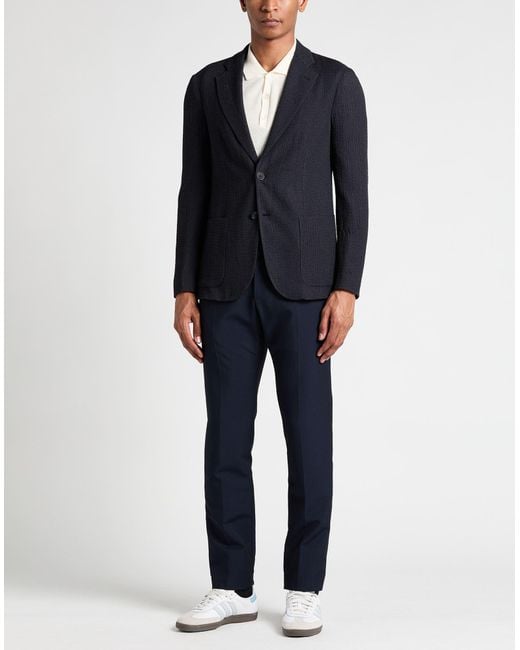 Giorgio Armani Blue Blazers for men