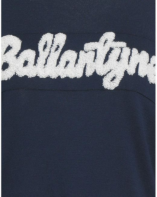 Ballantyne Blue Sweater Cotton, Polyamide