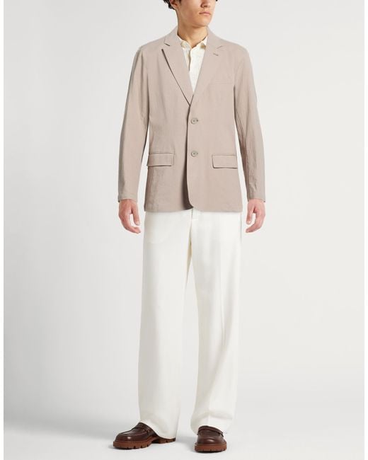 ARMANI EXCHANGE Natural Blazer Cotton, Elastane for men