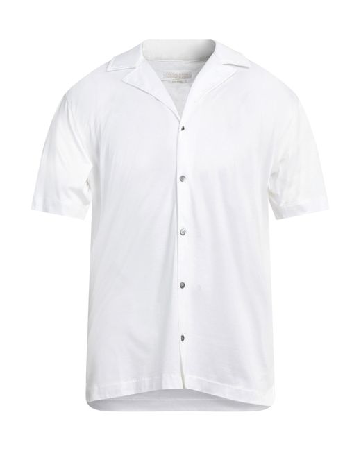 Daniele Fiesoli White Shirt for men