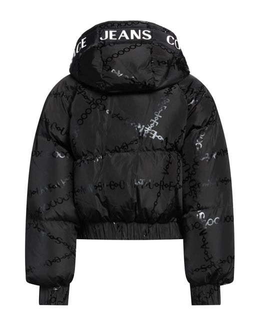 Versace Jeans Couture Black Necklace Down Jacket