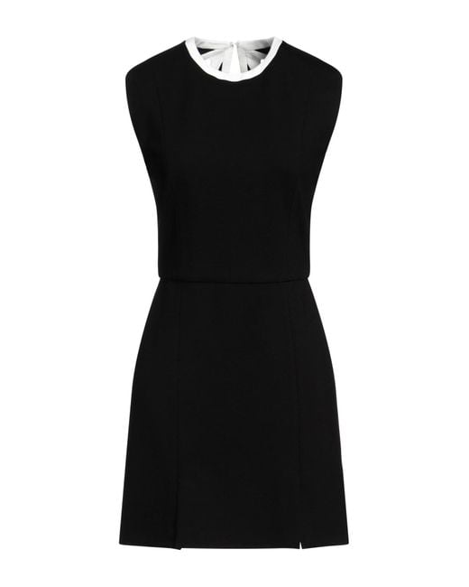 MSGM Black Mini Dress