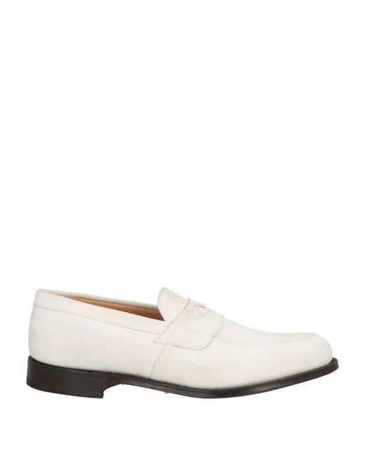 Church's White Dawley Loafers Leather for men