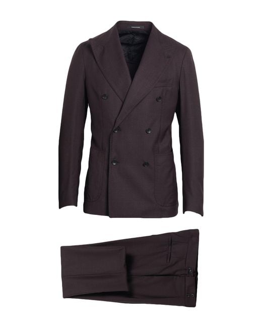 Tagliatore Blue Suit Virgin Wool for men