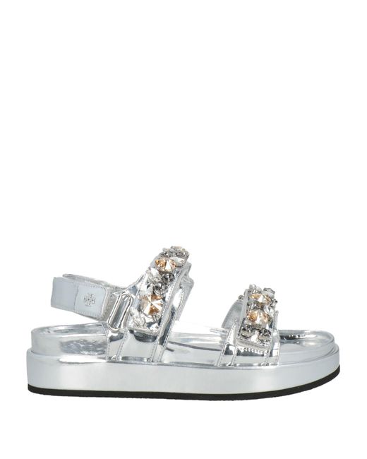 Tory Burch White Sandale