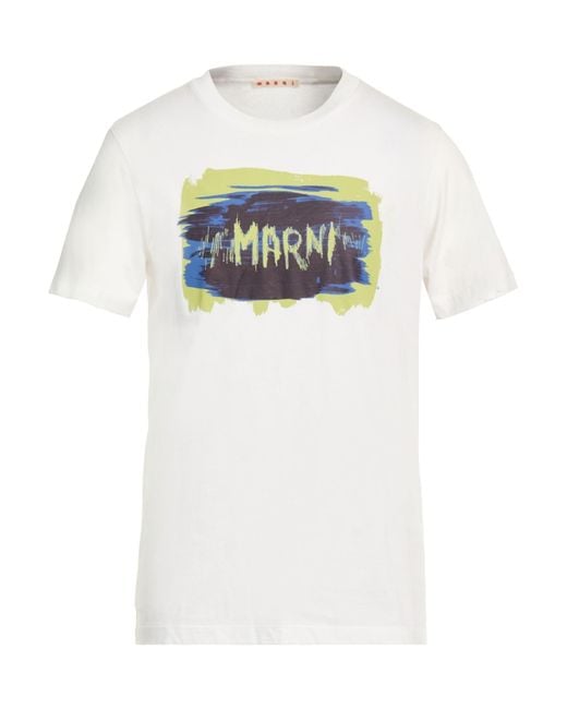 Marni White T-Shirts for men
