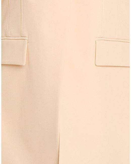 Patrizia Pepe Natural Apricot Jacket Polyester, Elastane