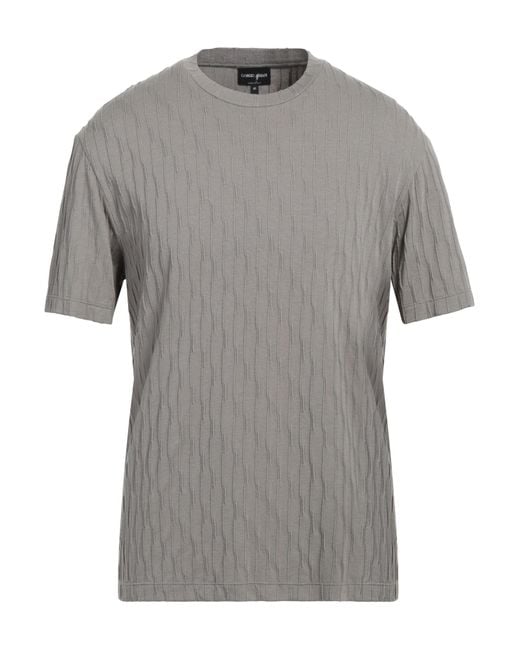 Giorgio Armani T-shirts in Gray für Herren