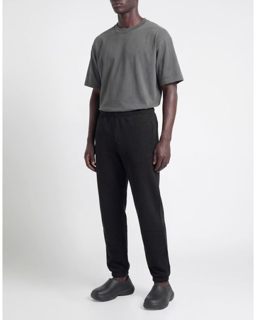 Skims Black Pants Cotton, Polyester for men