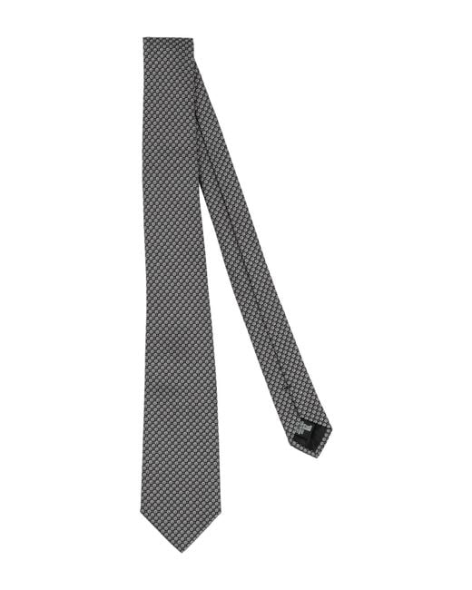 Emporio Armani Gray Ties & Bow Ties for men