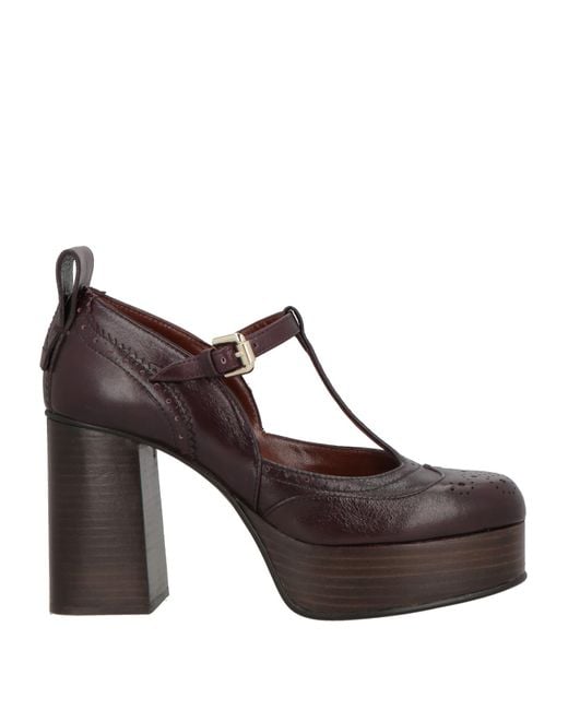 See By Chloé Brown Pumps Calfskin