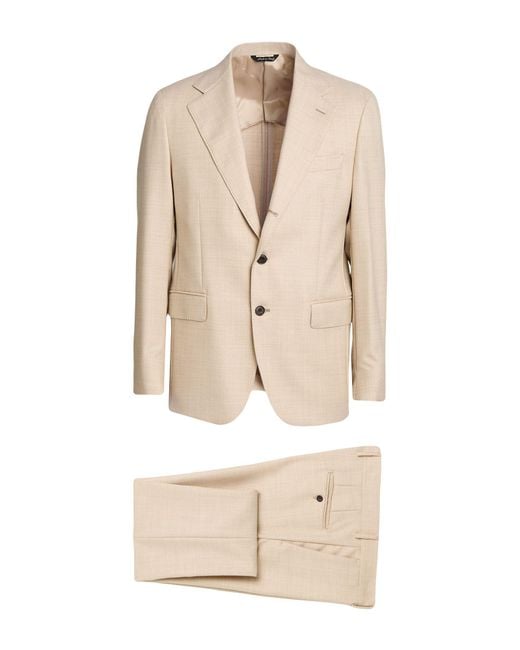 Brian Dales Natural Suit Wool for men