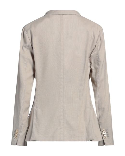 Boglioli Gray Blazer Virgin Wool, Polyester