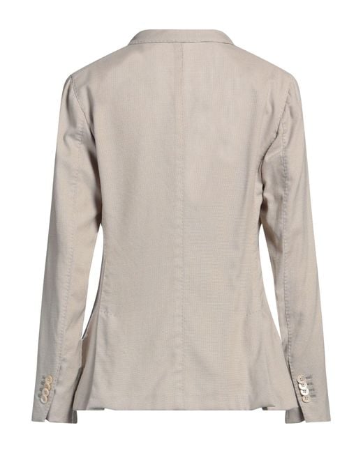 Boglioli Gray Blazer Virgin Wool, Polyester