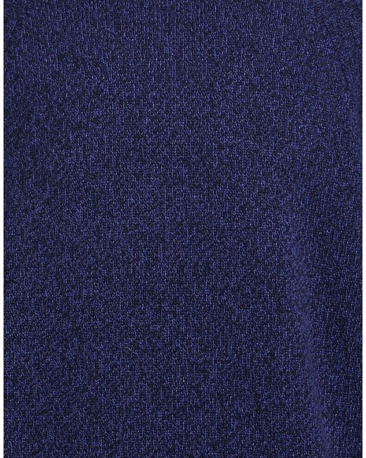 Versace Blue Sweater Cashmere, Polyamide, Elastane for men