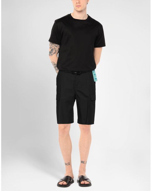 Off-White c/o Virgil Abloh Black Shorts & Bermuda Shorts for men