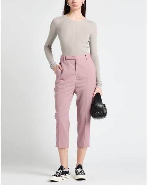 Rick Owens Pink Trouser