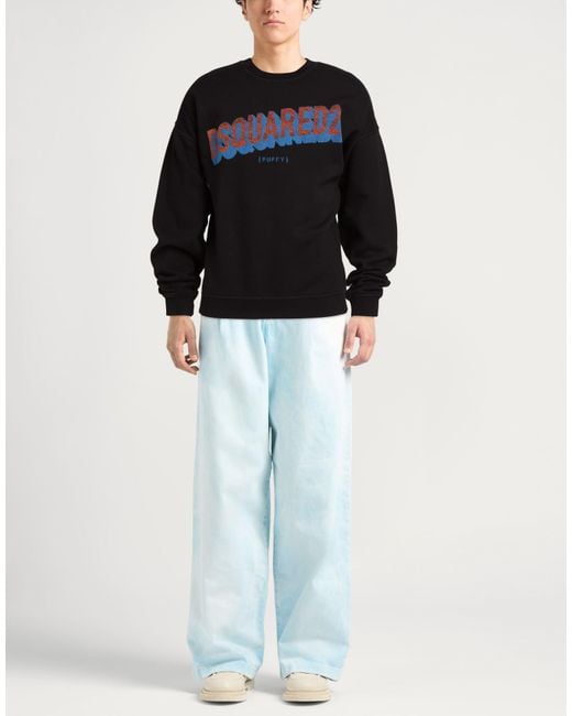DSquared² Black Sweatshirt for men