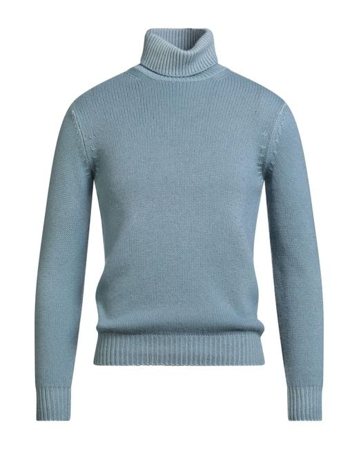 FILIPPO DE LAURENTIIS Rollkragenpullover in Blue für Herren