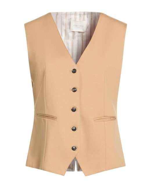 Circolo 1901 Natural Tailored Vests