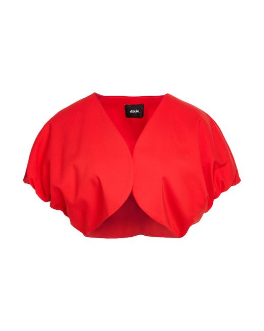 Dixie Red Jacket Cotton, Polyamide, Elastane