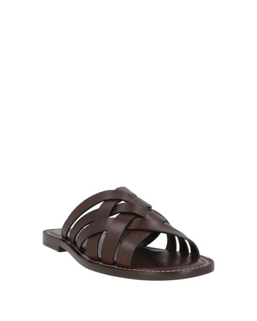 Brunello Cucinelli Brown Sandals for men
