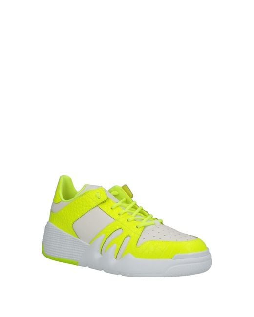 Giuseppe Zanotti Yellow Trainers for men