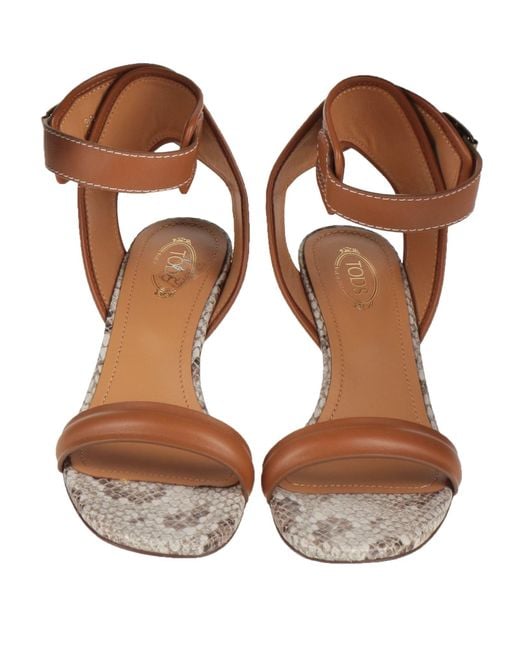 Tod's Brown Sandals