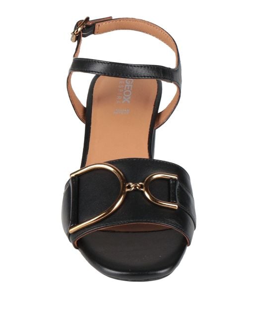 Geox Black Sandals