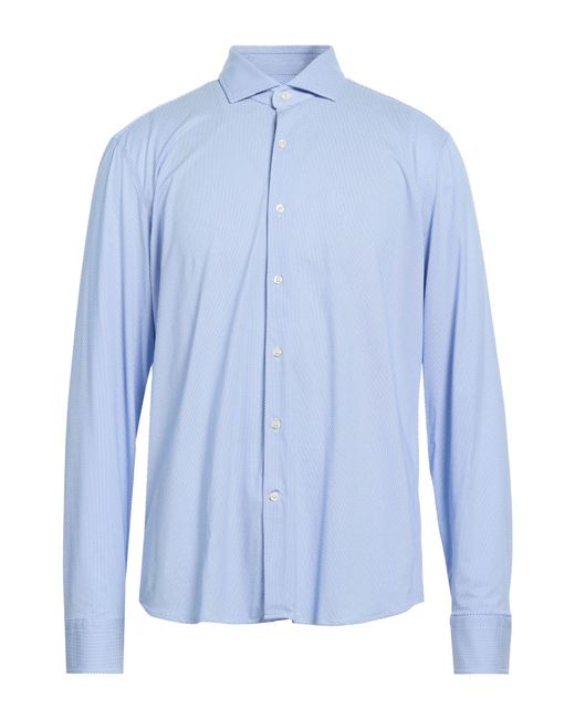 Ghirardelli Blue Next Light Shirt Polyamide, Elastane for men
