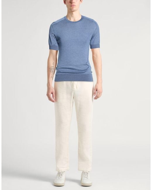 Moorer Blue Jumper for men
