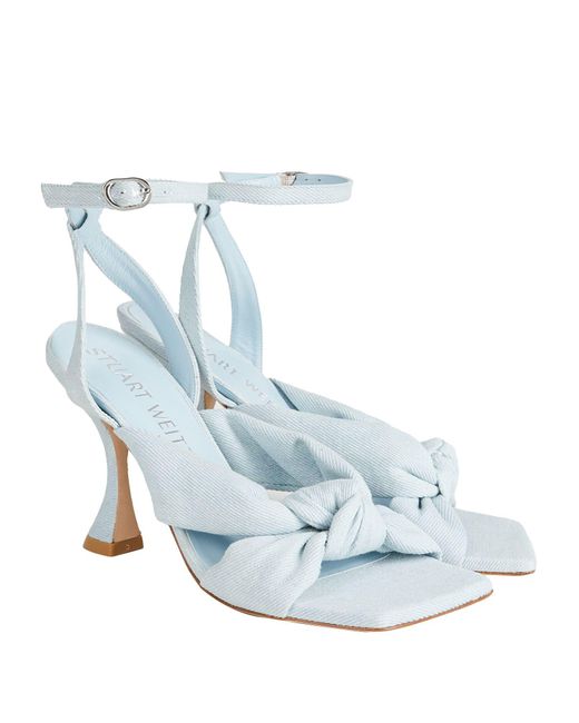 Stuart Weitzman White Sandals
