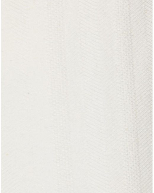 19.70 Nineteen Seventy White Ivory Pants Cotton, Linen