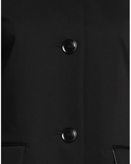 Boutique Moschino Black Overcoat